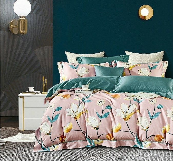La sábana de 300 TC fijó las sábanas 100% del algodón de Comfortor Morden colorido
