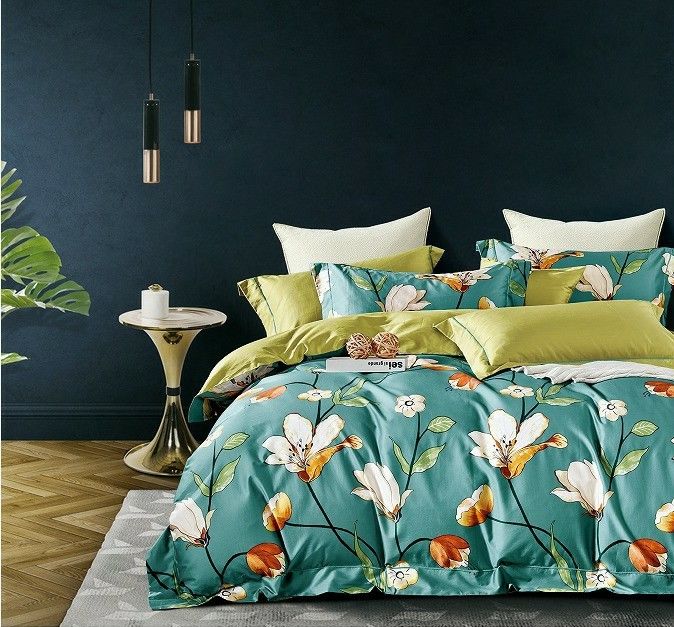 La sábana de 300 TC fijó las sábanas 100% del algodón de Comfortor Morden colorido